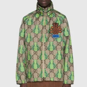 Premium GG Pineapple Print Jacket