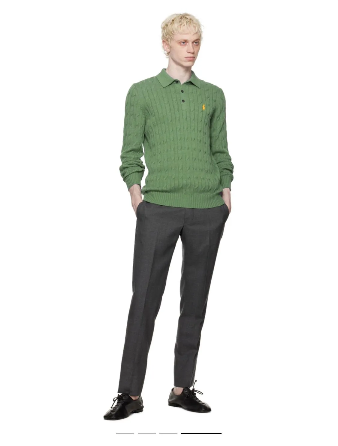Premium Textured Cable Knit Sweater