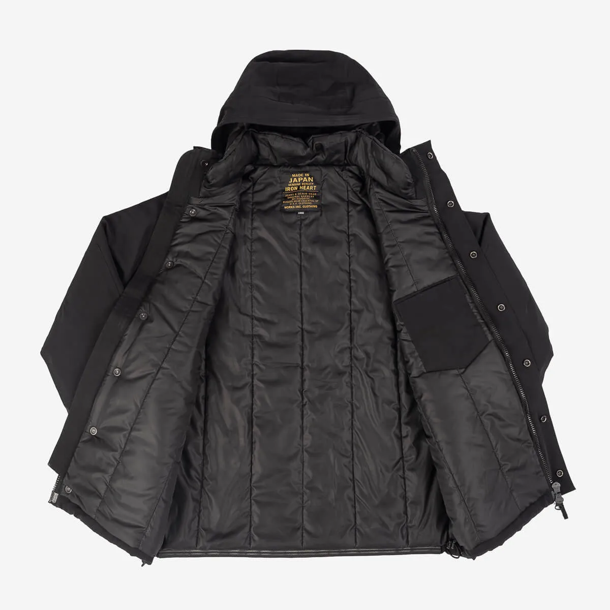 PrimaLoft® x eVent® Mountain Parka - Black