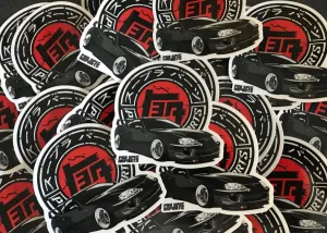 Pro Spec Imports Old School Japan Supra Logo Stickers