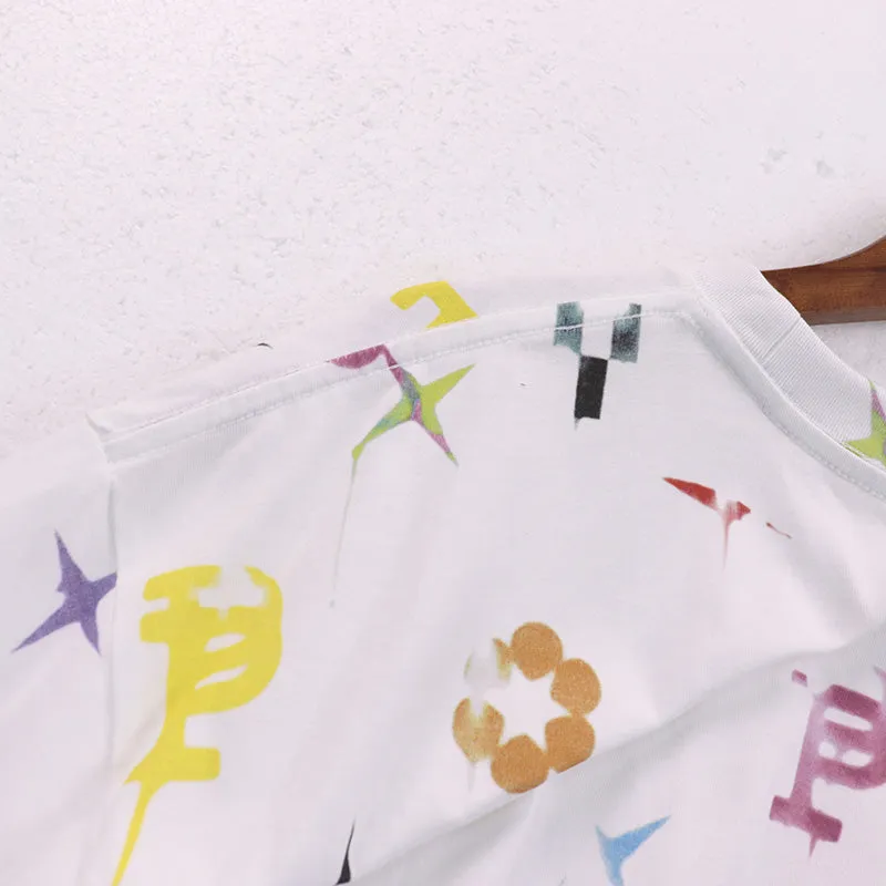 Purple Brand monogram-print T-Shirt