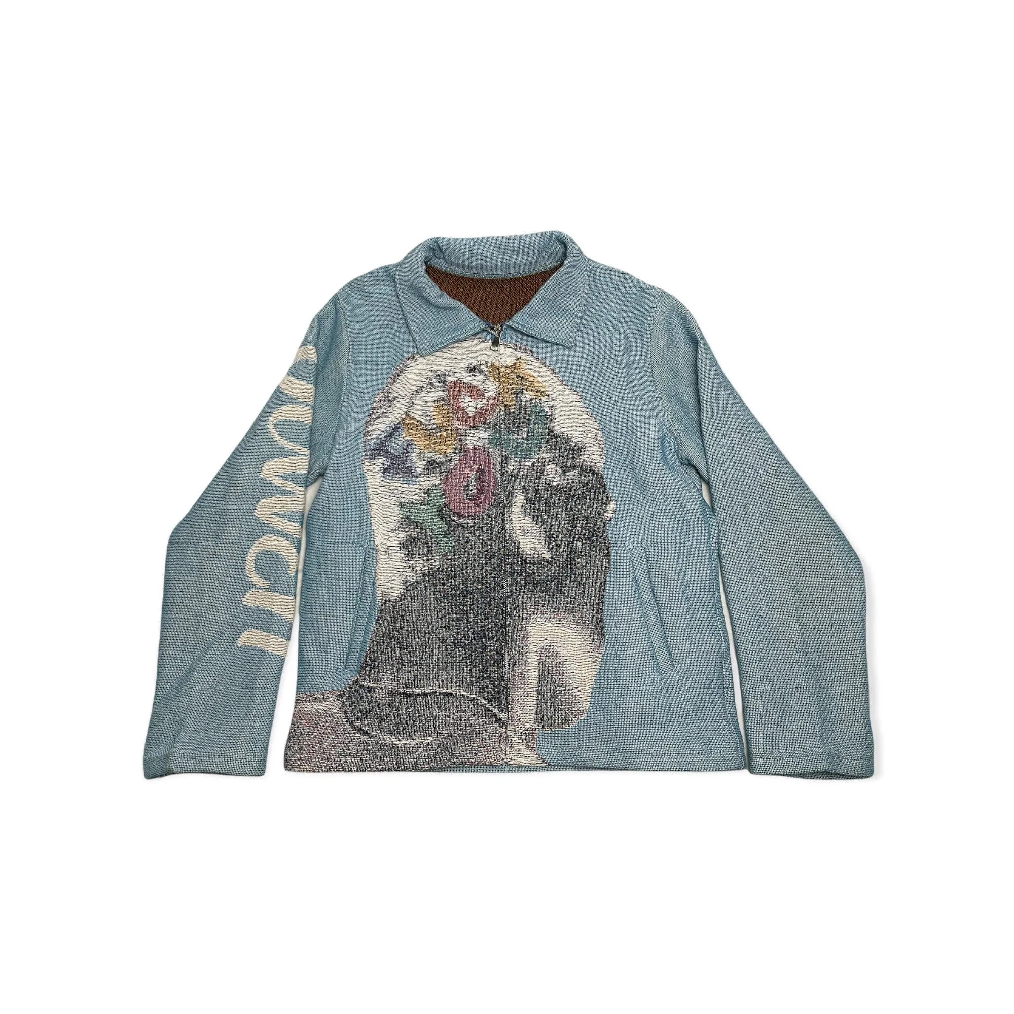 "F YOU" TAPESTRY JACKET