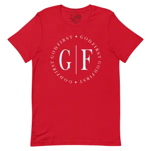 "GOD FIRST CIRCLE" T-Shirt "RED"