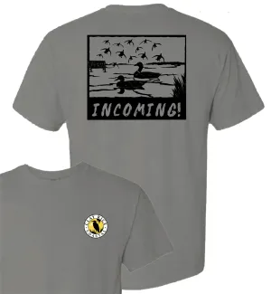 "Incoming!" Short Sleeve T-Shirt