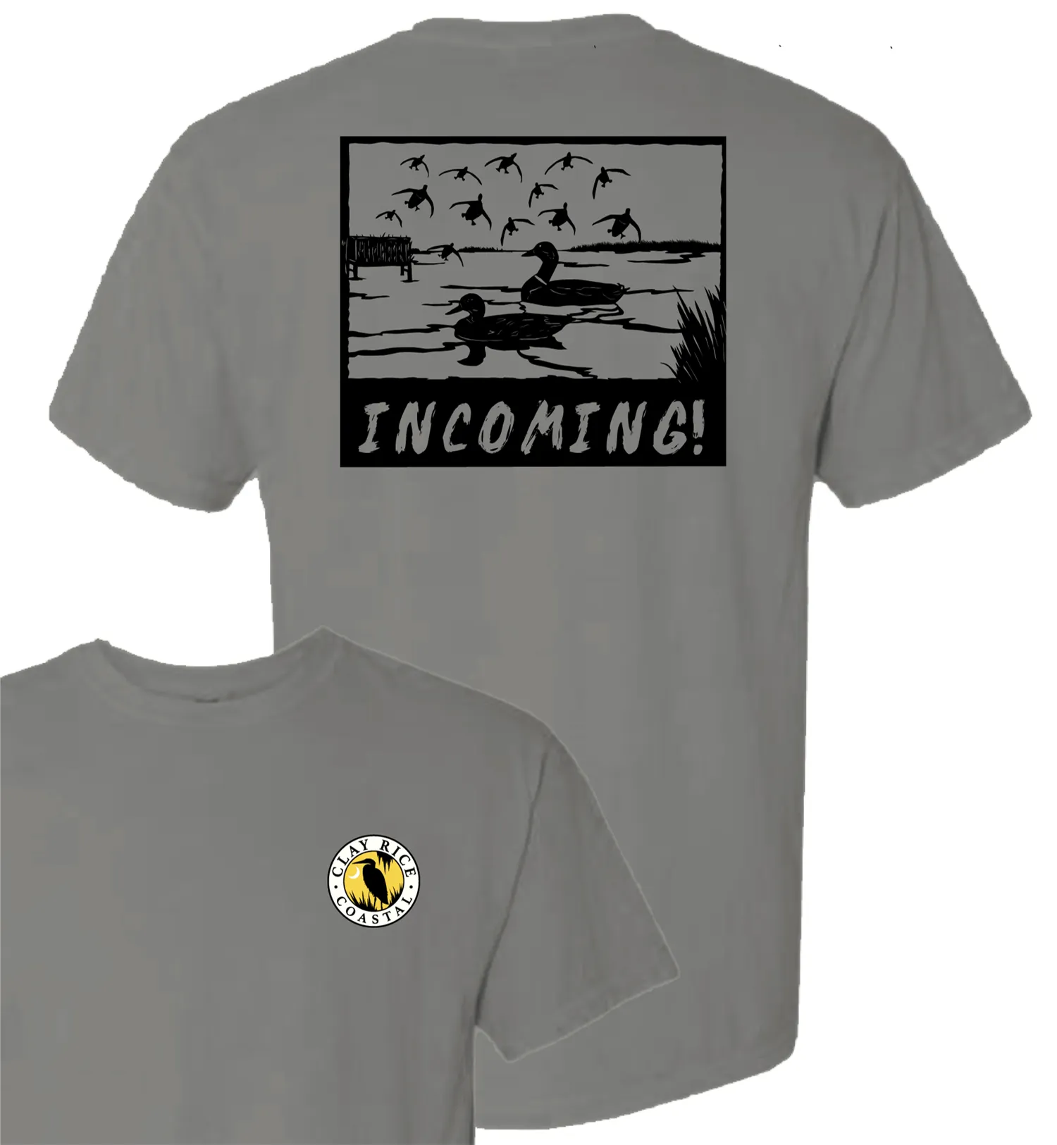 "Incoming!" Short Sleeve T-Shirt