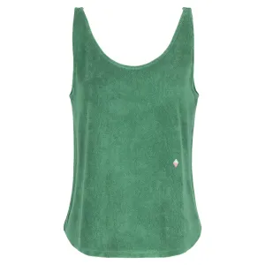 Raff Collective - Lie Terry Towelling Top - Green