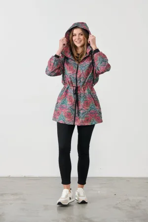 Rain Jacket - Textured Kaleidoscope