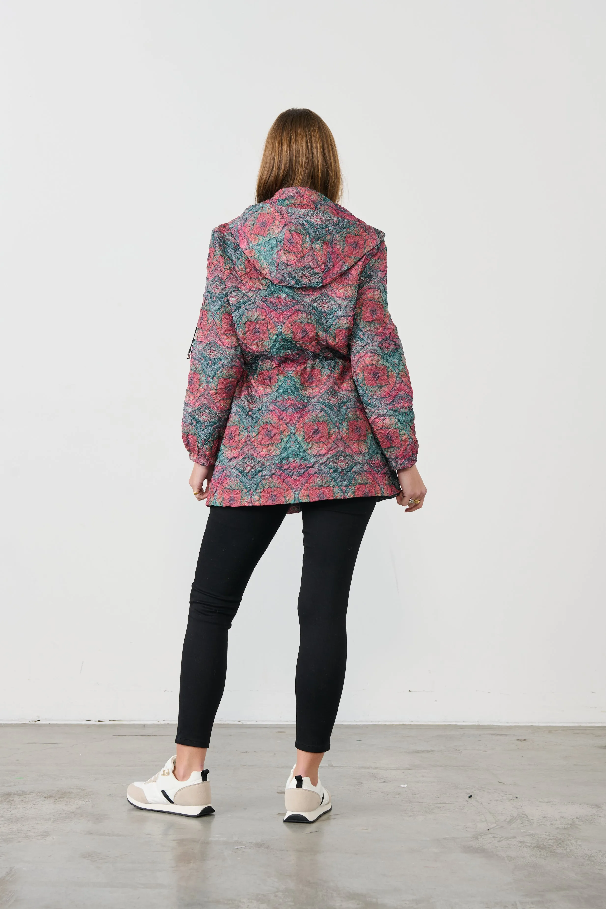 Rain Jacket - Textured Kaleidoscope
