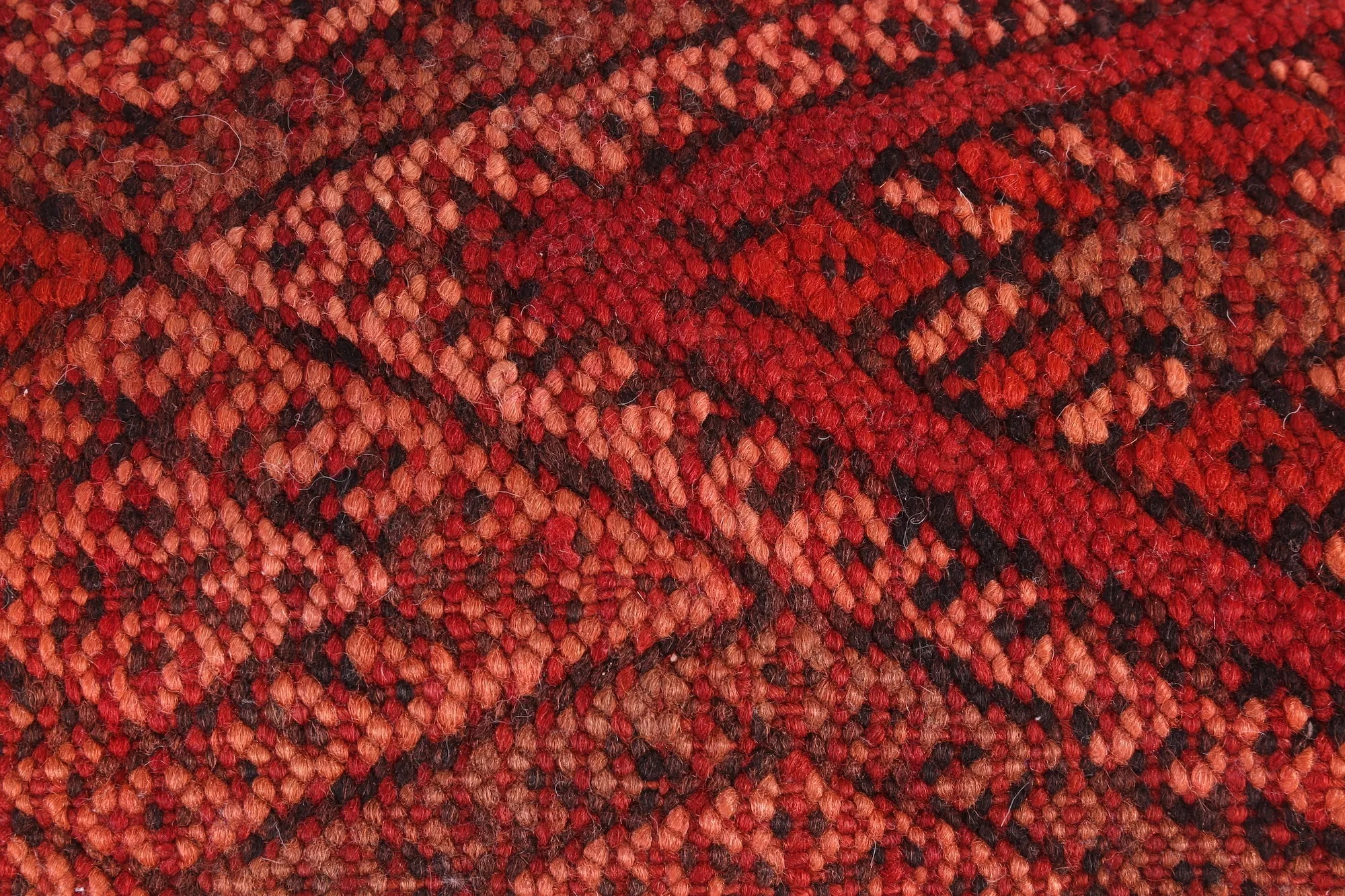 Red Berber Pillow 15.3 inches X 24.4 inches