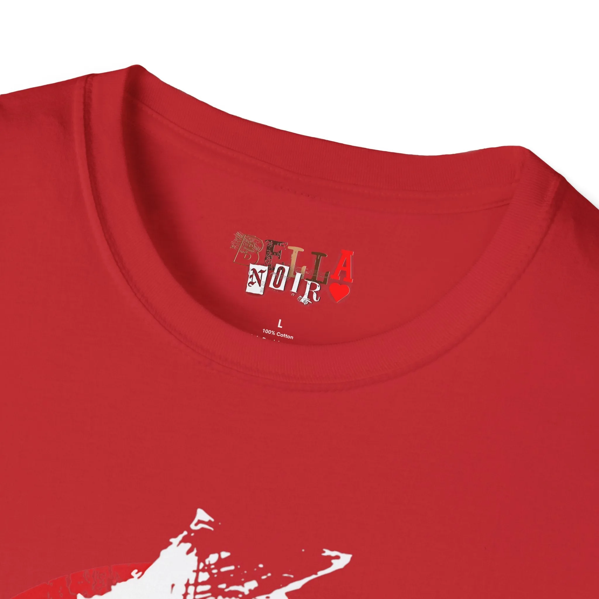 Red Moon Samurai Unisex Softstyle T-Shirt