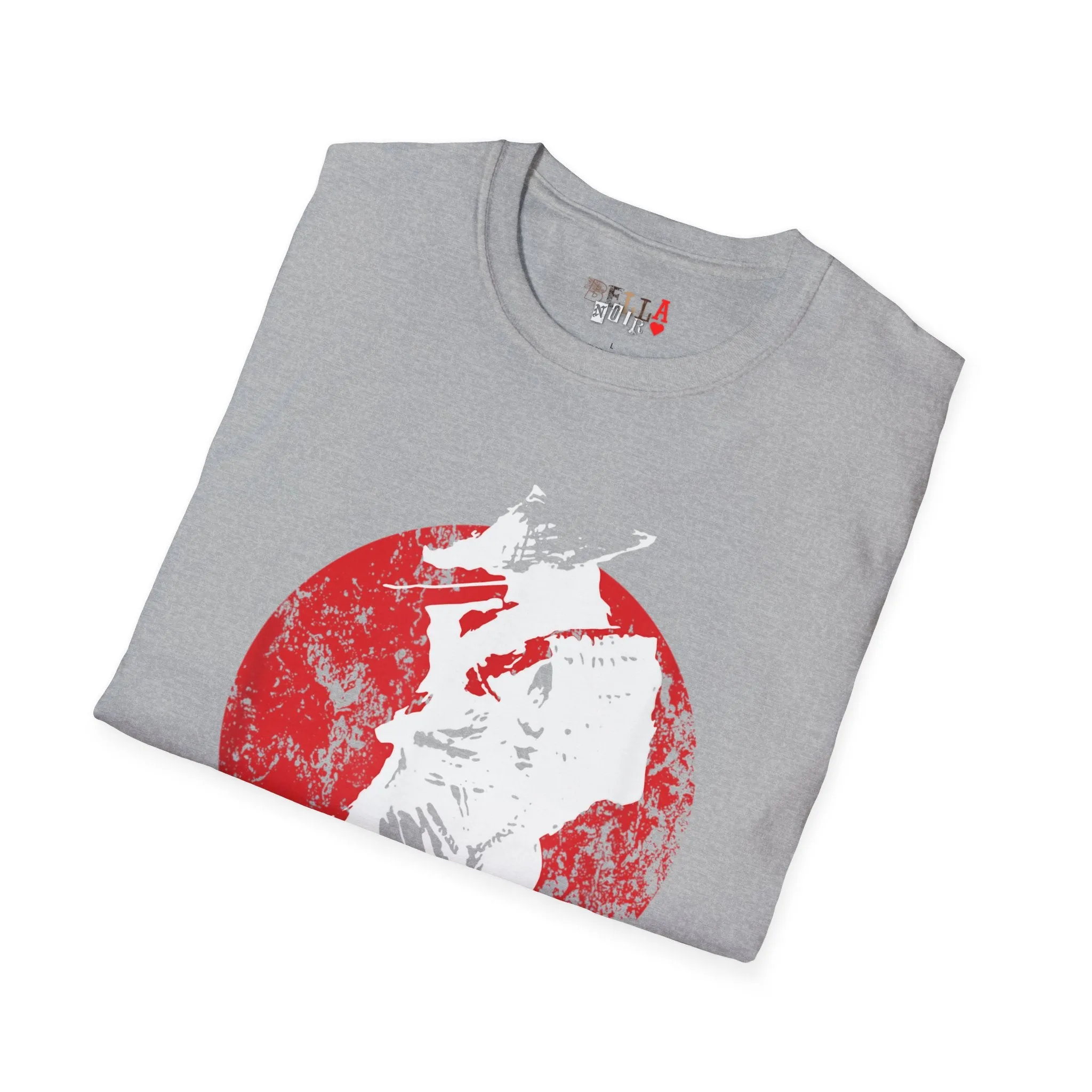 Red Moon Samurai Unisex Softstyle T-Shirt