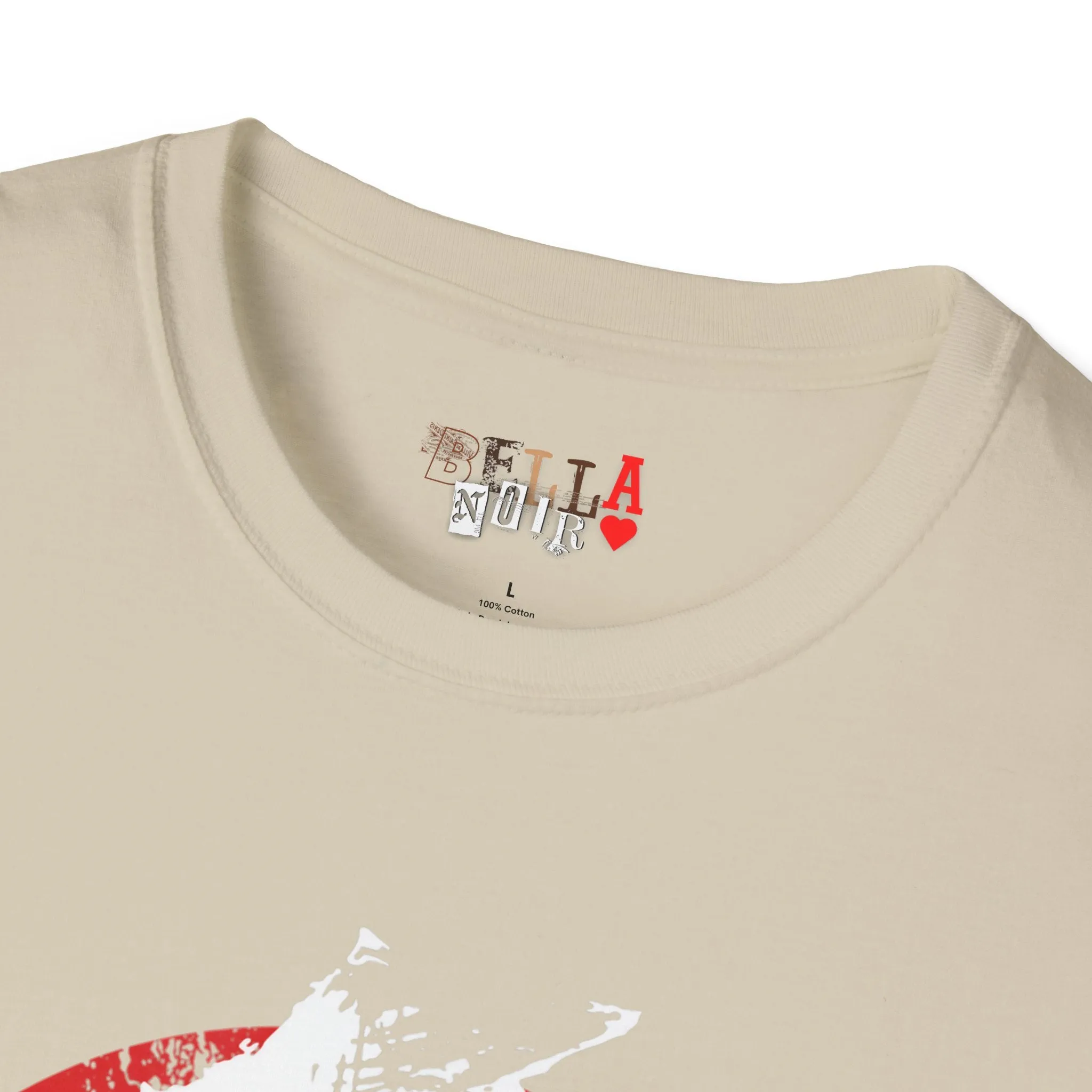 Red Moon Samurai Unisex Softstyle T-Shirt