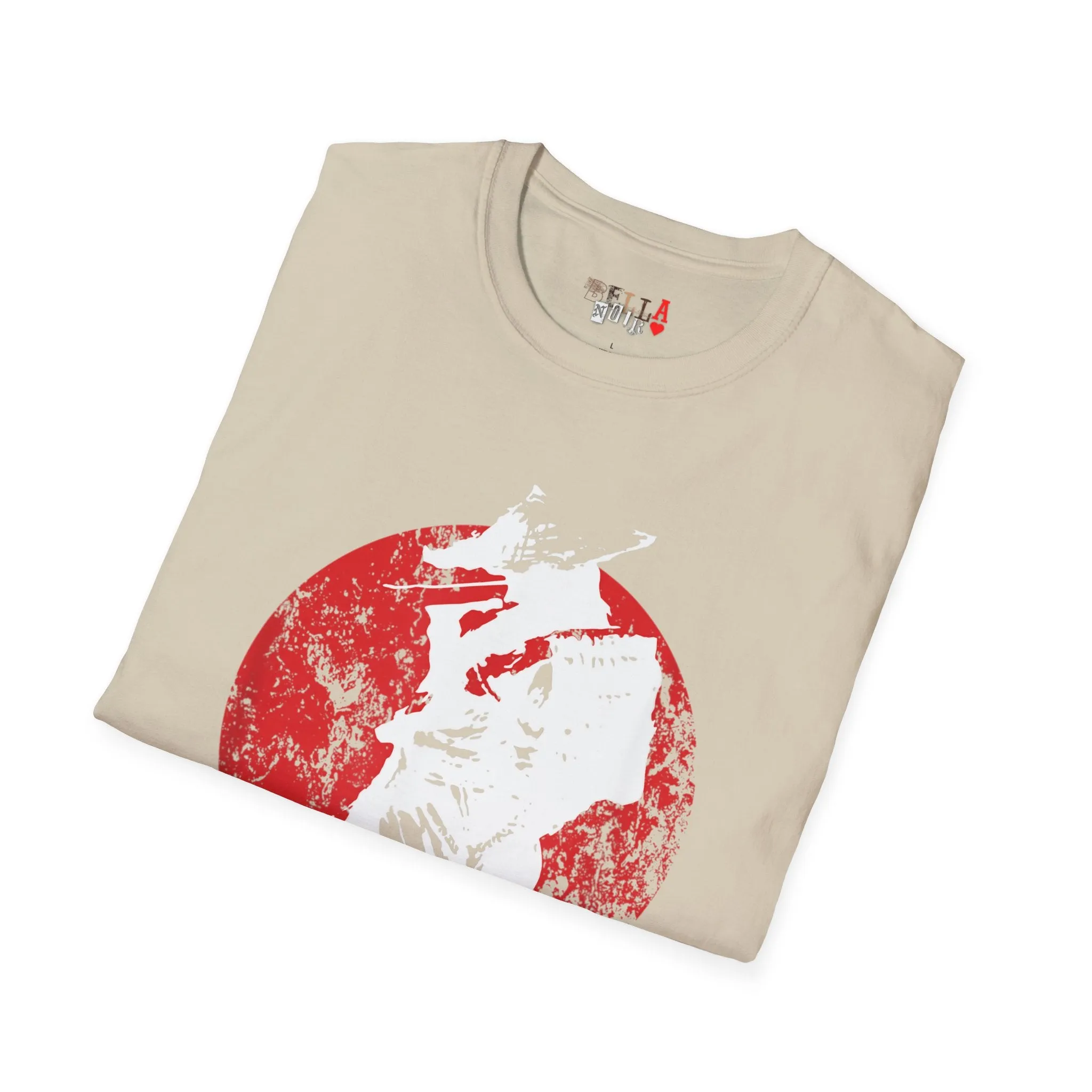 Red Moon Samurai Unisex Softstyle T-Shirt