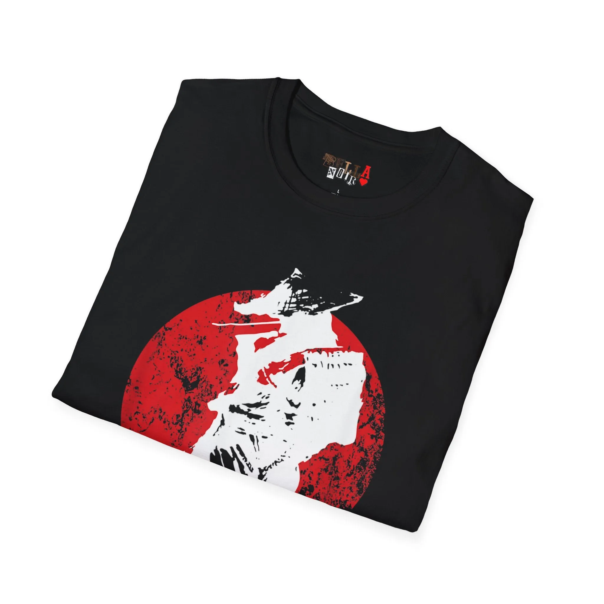 Red Moon Samurai Unisex Softstyle T-Shirt