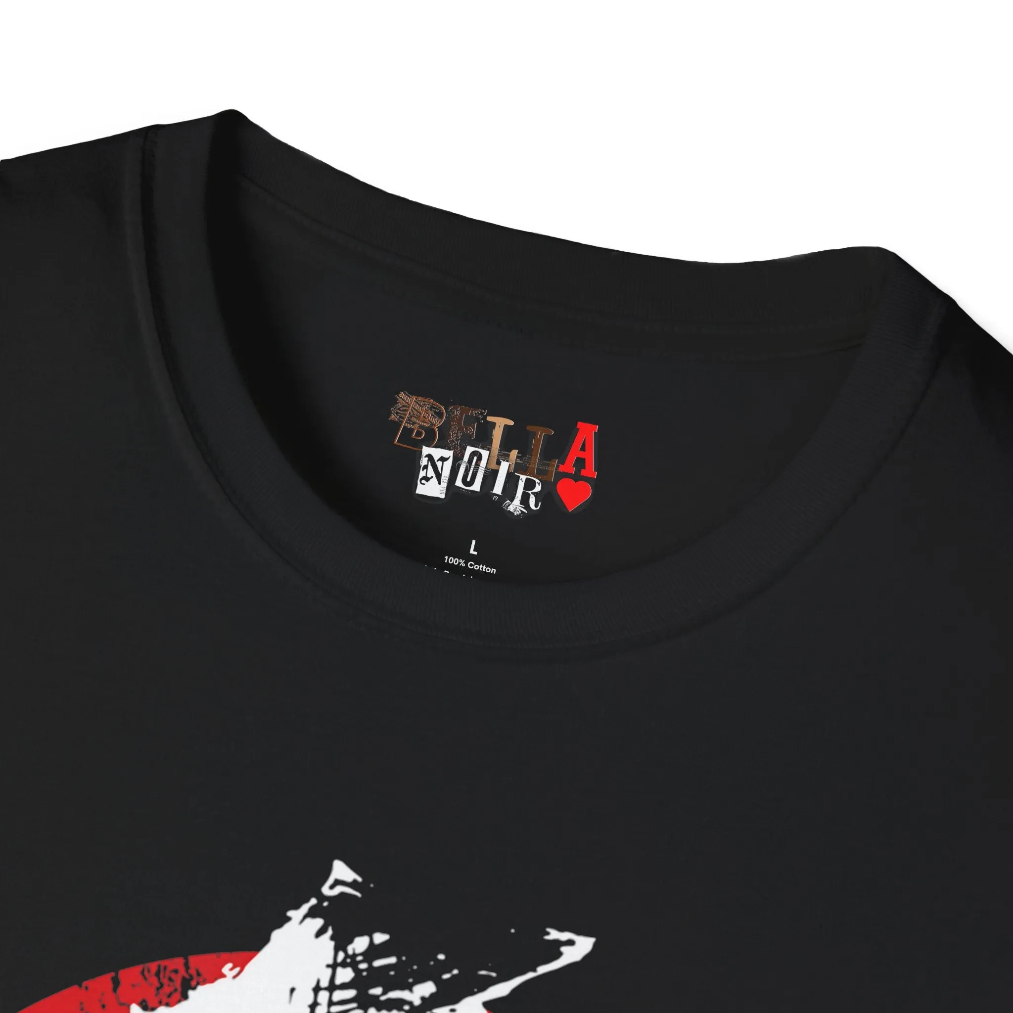 Red Moon Samurai Unisex Softstyle T-Shirt