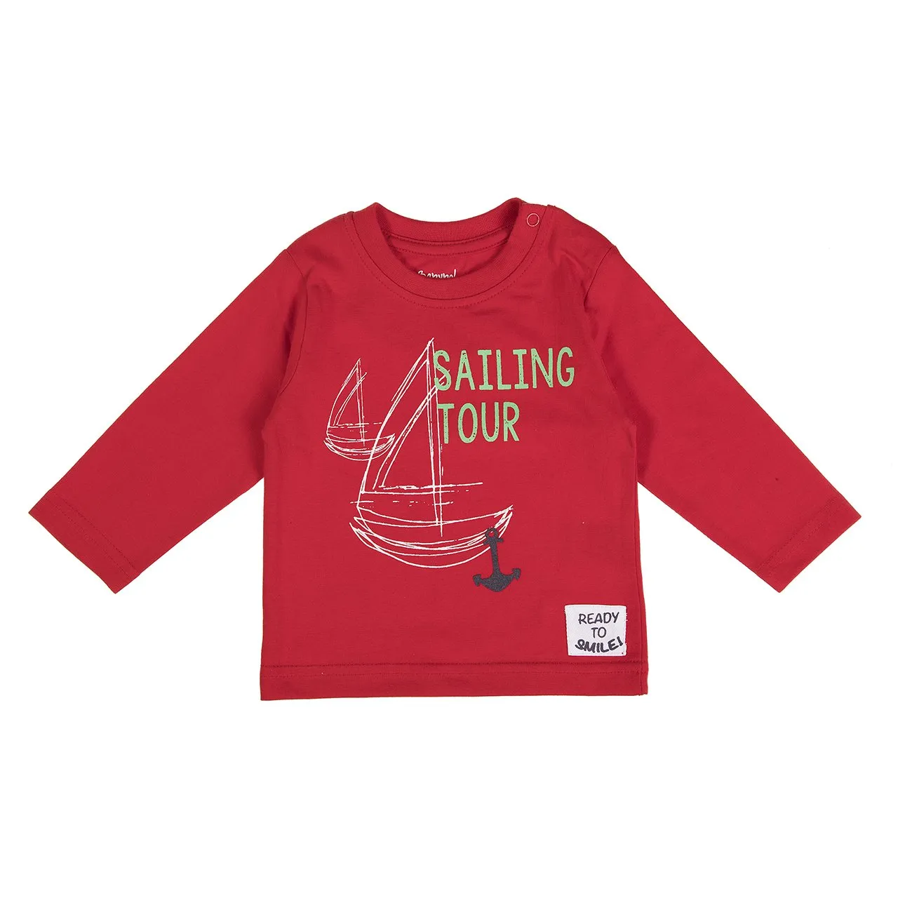 Red Sailing Tour Long Sleeve Top