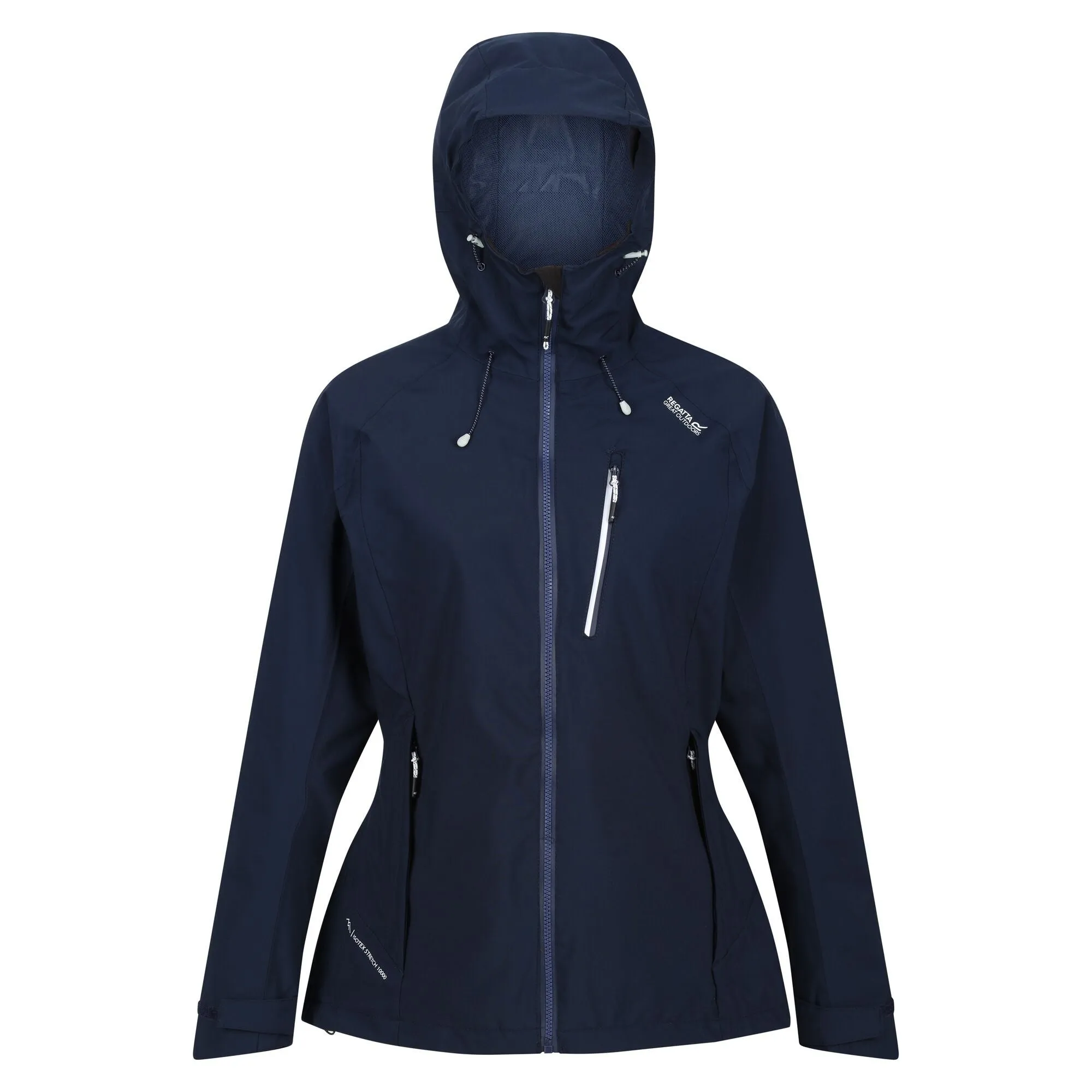 Regatta Ladies Birchdale Waterproof Breathable Jacket RWW300-NAVY