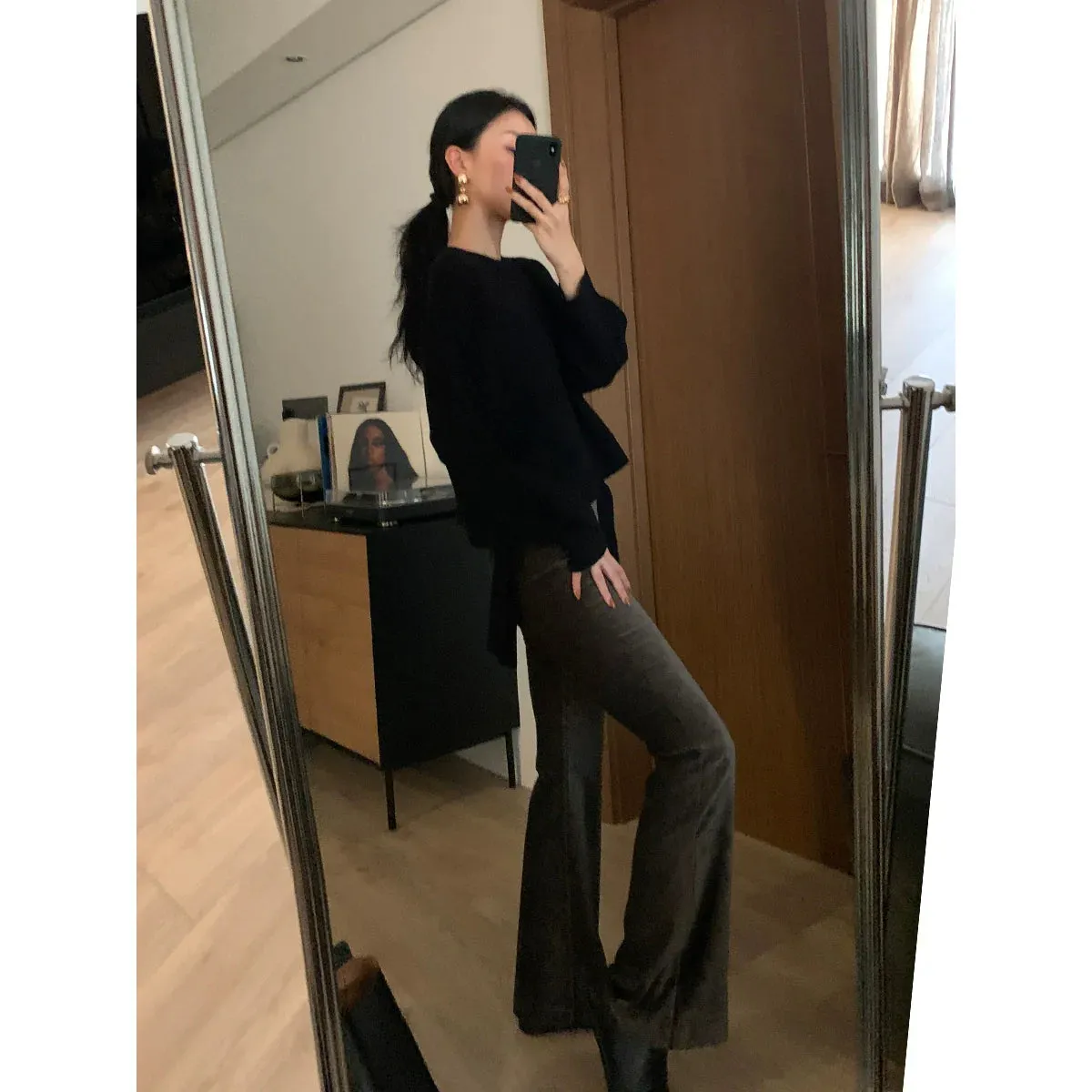 Round Neck Pullover Sweater