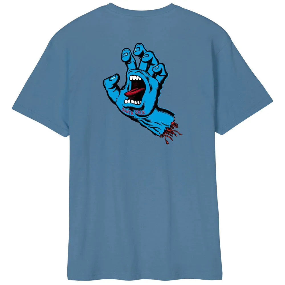 Santa Cruz Screaming Hand Chest T-Shirt