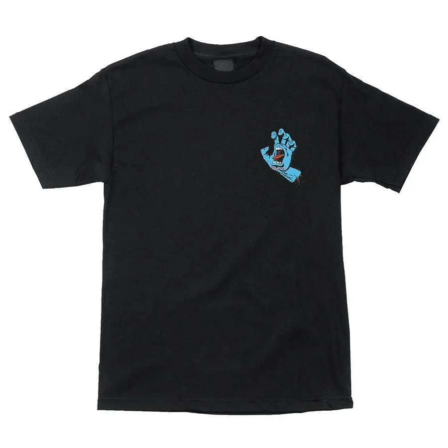 SANTA CRUZ Screaming Hand Tee Black