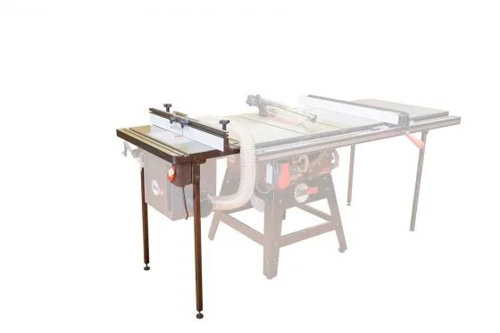 SawStop RT-TGP 27" In-Line Cast-Iron Router Table (Fits PCS & CNS Saws)