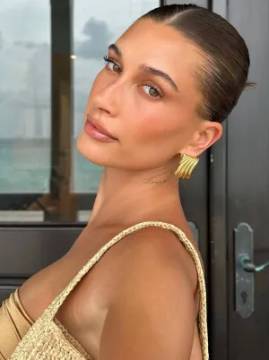 Sculpted Oversized Stud Earrings