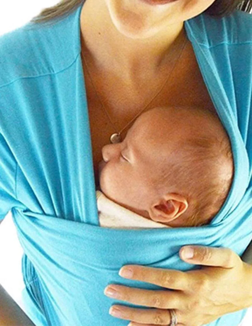 Skin To Skin Kangaroo T-Shirt & Nursing  in Orchid