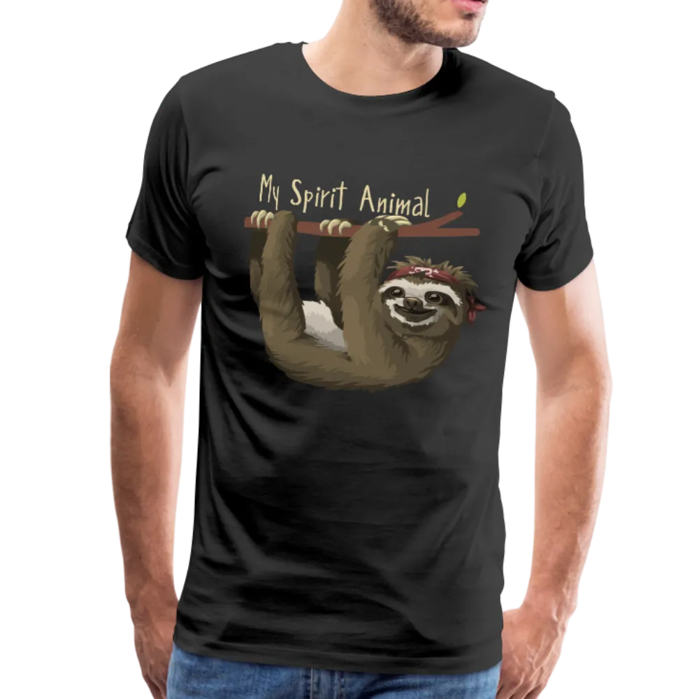 Sloth My Spirit Animal Men's Premium T-Shirt
