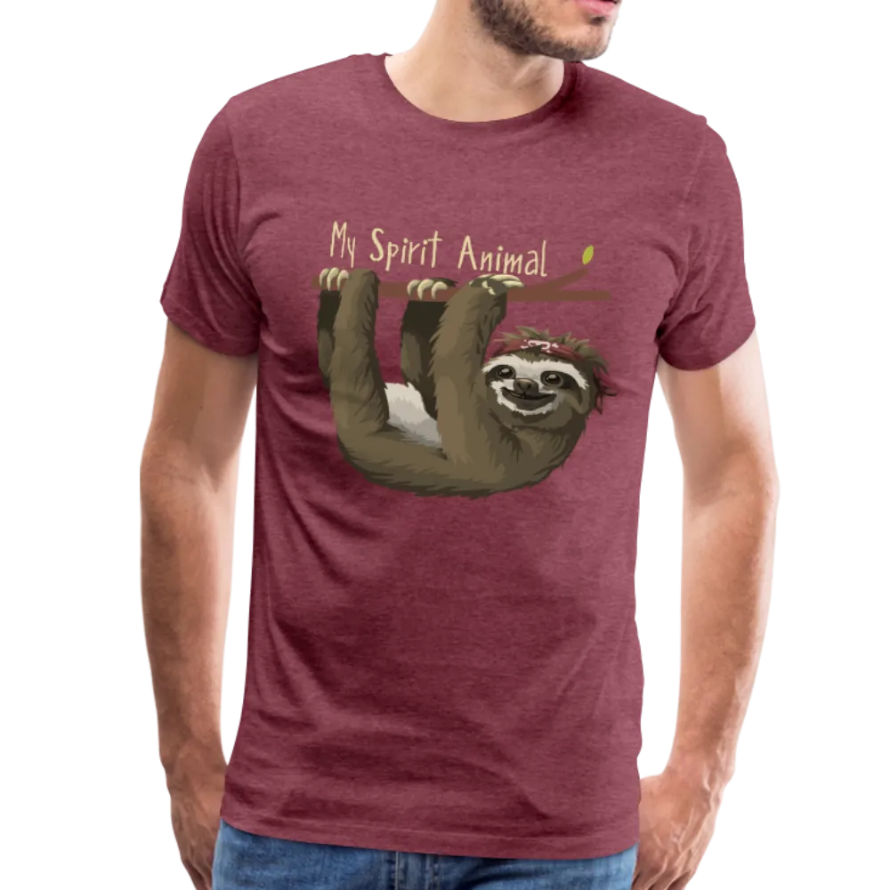 Sloth My Spirit Animal Men's Premium T-Shirt