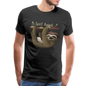 Sloth My Spirit Animal Men's Premium T-Shirt