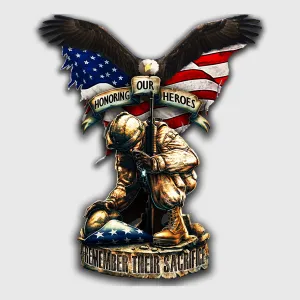 Soldier Standing Strong Eagle Transfer