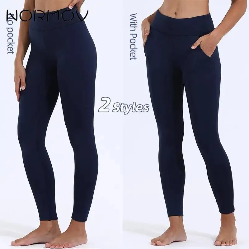 Solid Sherpa Lined Leggings – Casual Comfort with High Waist Elegance