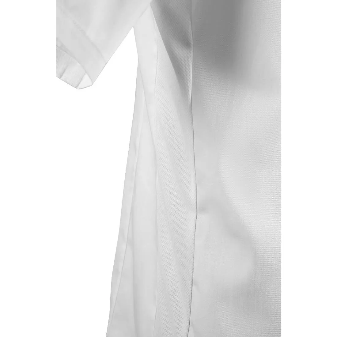 Southside Band Collar Chef Jacket White S