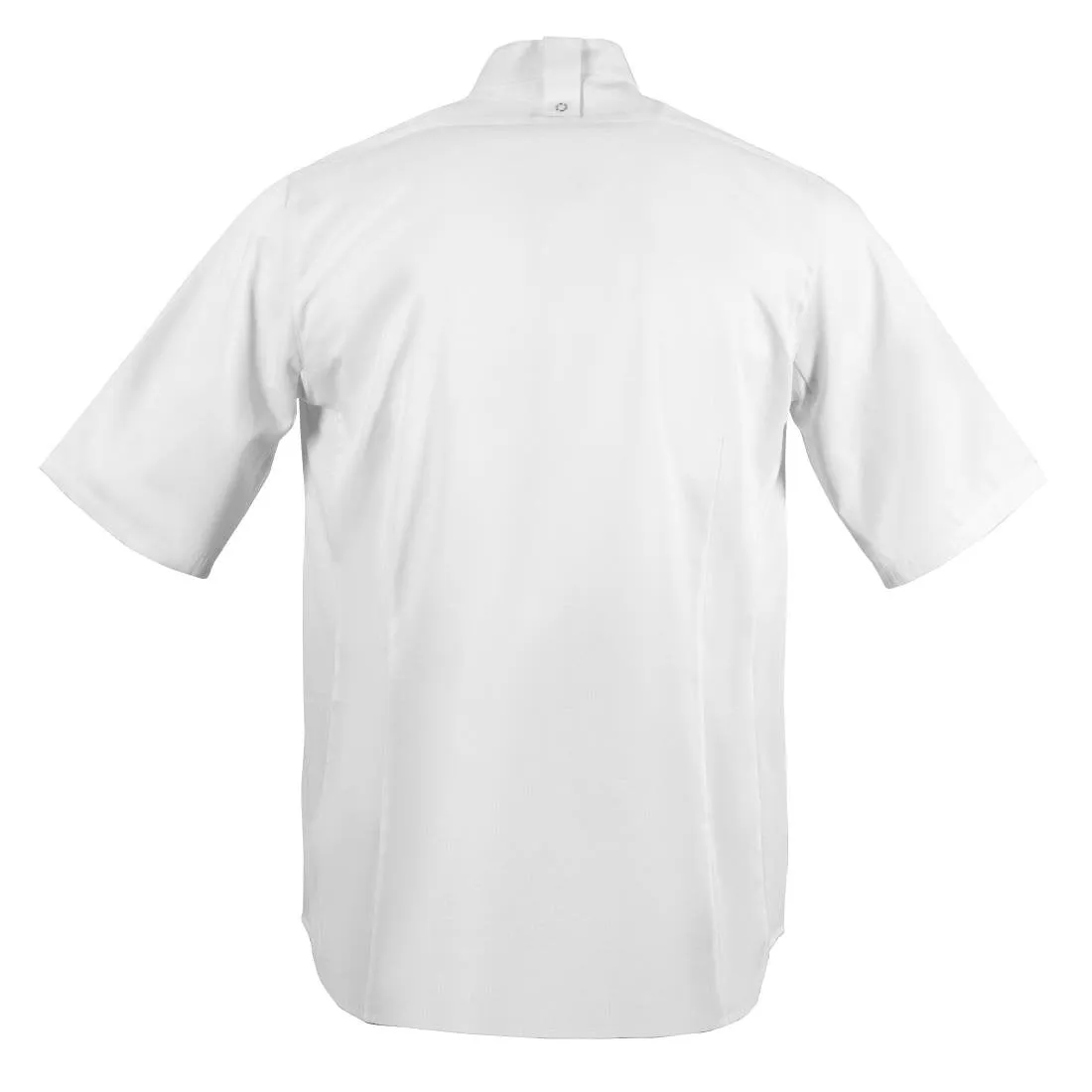 Southside Band Collar Chef Jacket White S