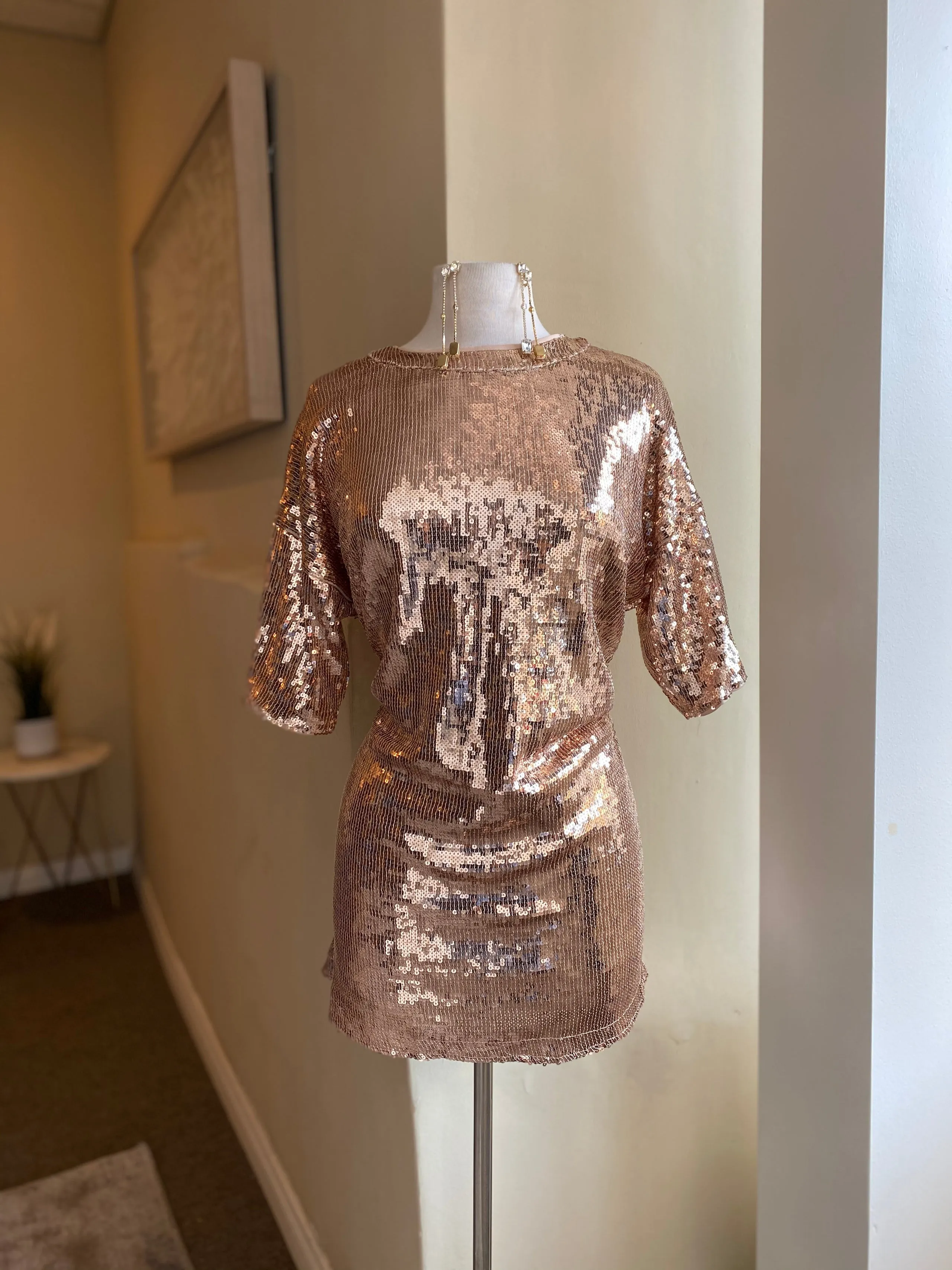 Sparkle T-Shirt Dress