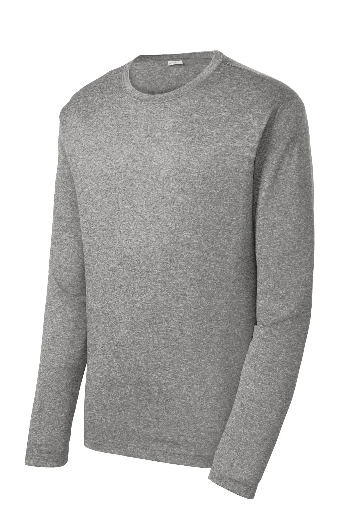 Sport-Tek Long Sleeve Heather Contender Tee. ST360LS Vintage Heather