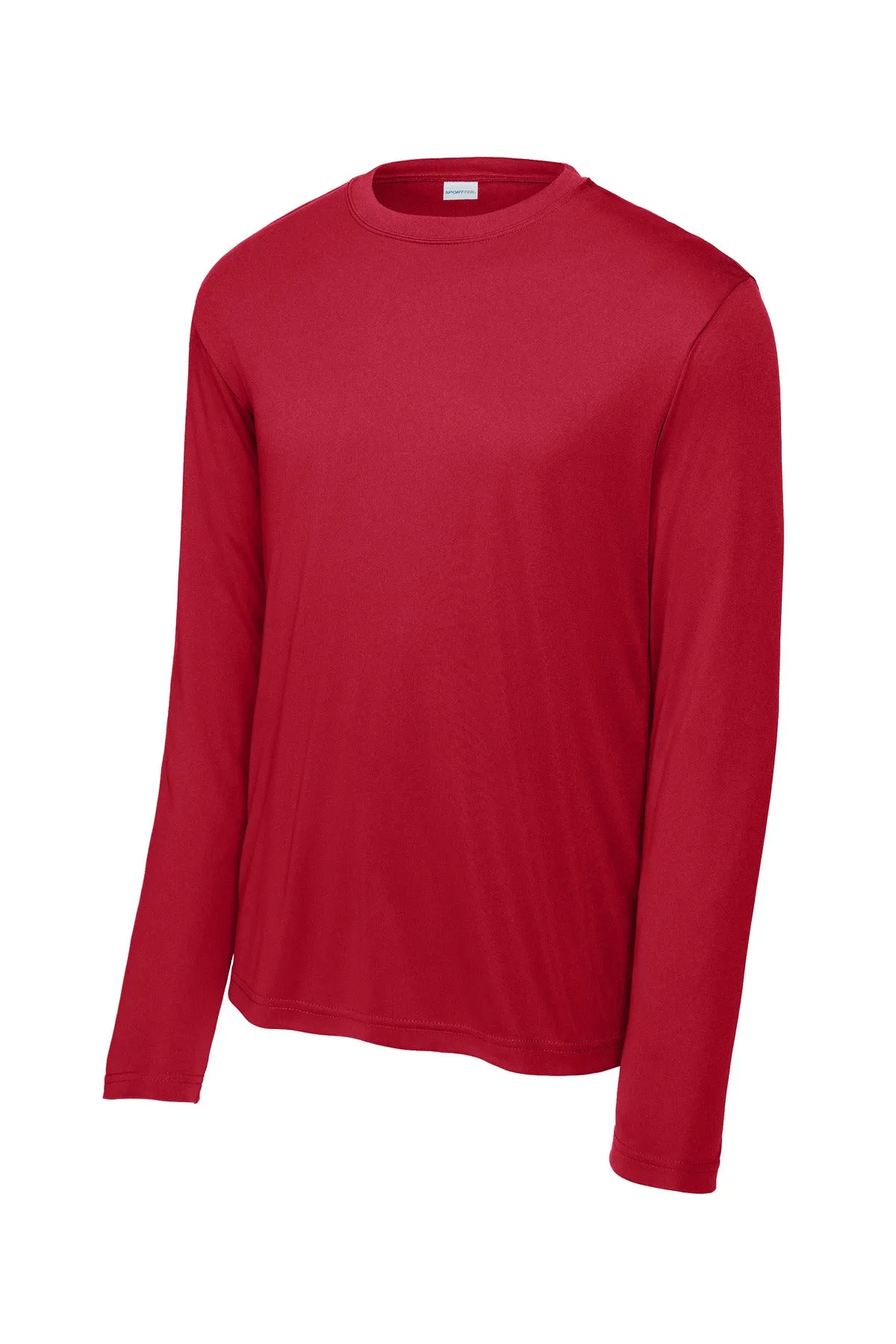 Sport-Tek Long Sleeve PosiCharge Competitor Tee. ST350LS Deep Red