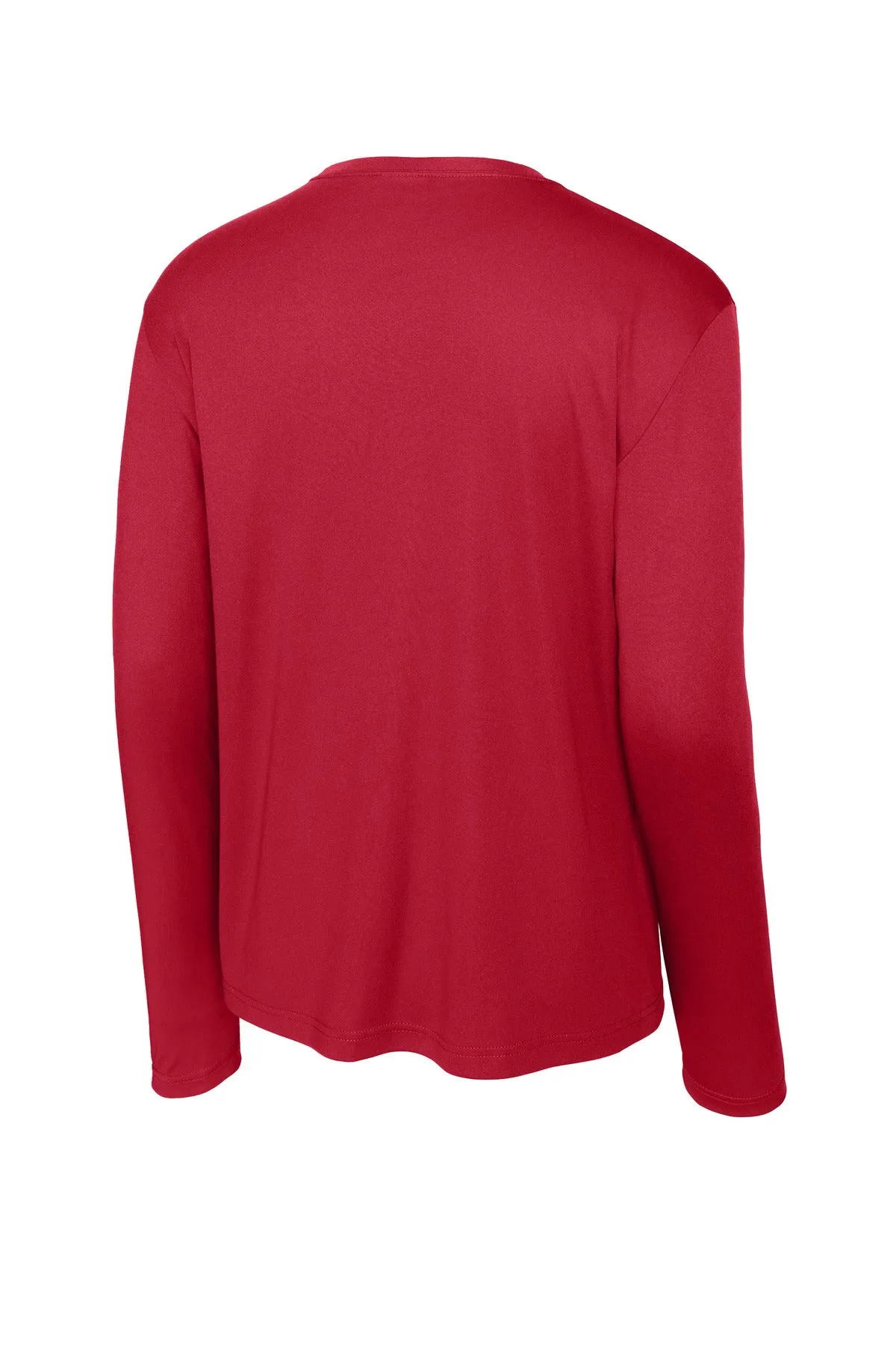 Sport-Tek Long Sleeve PosiCharge Competitor Tee. ST350LS Deep Red