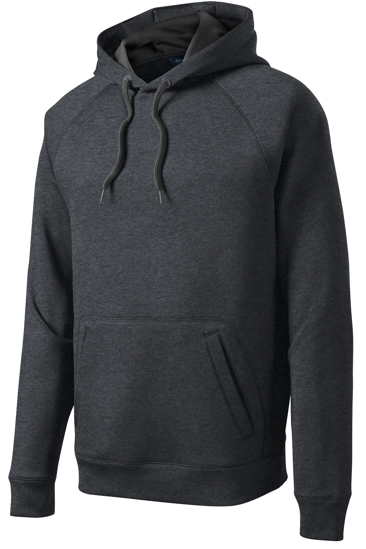 Sport-Tek Tech Fleece Hooded Sweatshirt. ST250 Graphite Heather