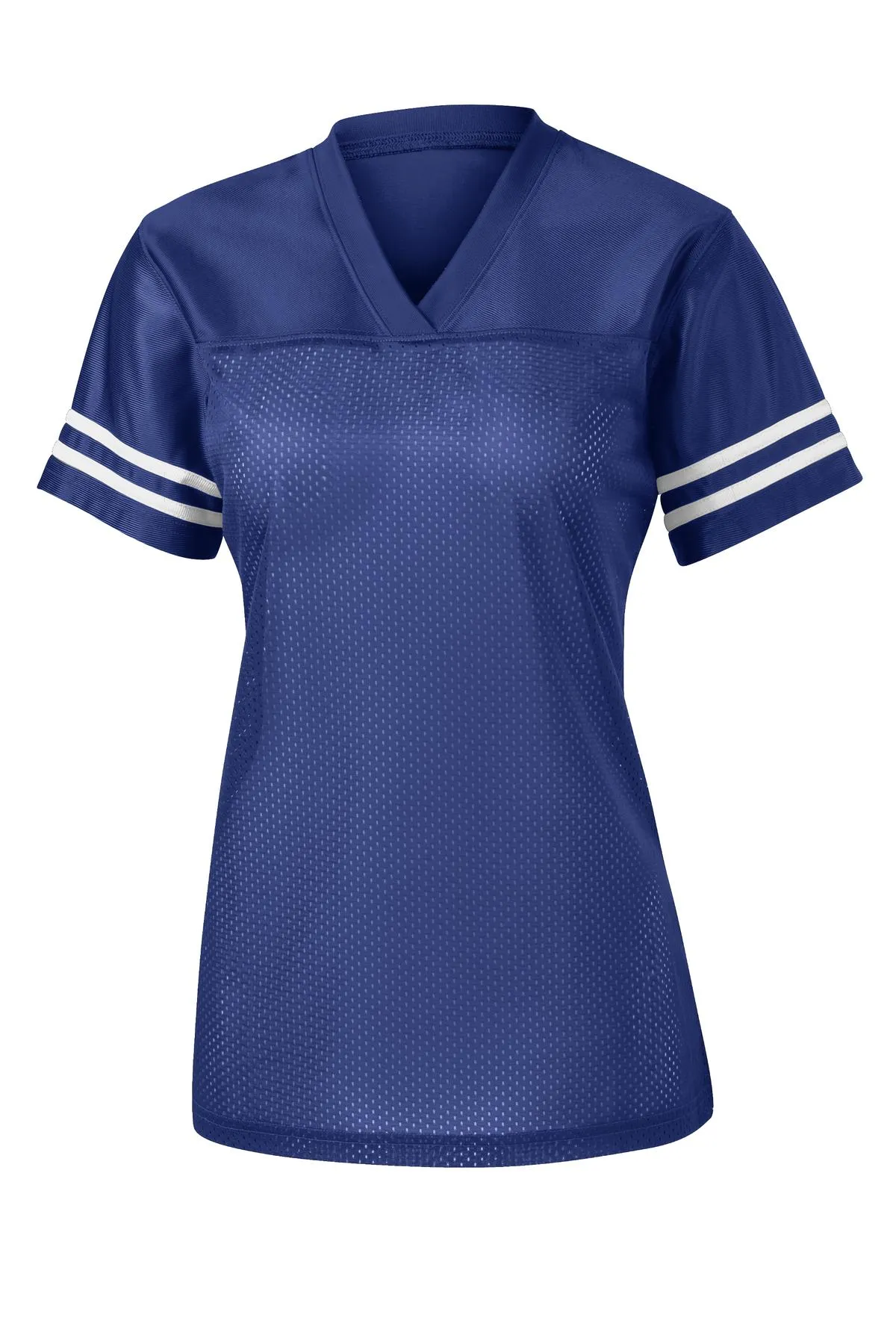 Sport-Tek Women's PosiCharge Replica Jersey. LST307 True Royal/ White