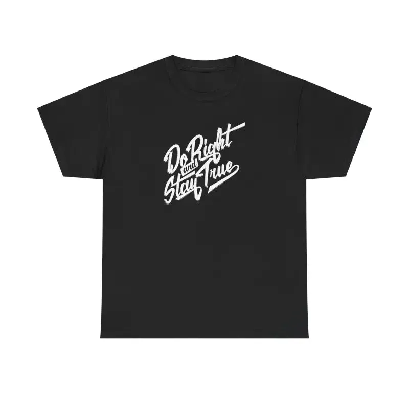 Stay True Typography t Shirt that Redefines Bold Style