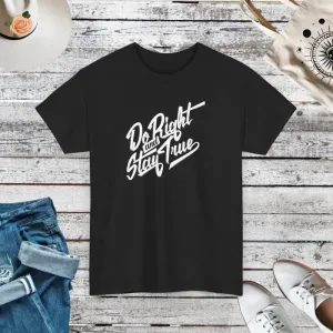 Stay True Typography t Shirt that Redefines Bold Style