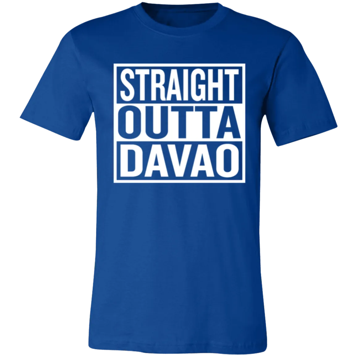 Straight Outta Davao Unisex Jersey T-Shirt