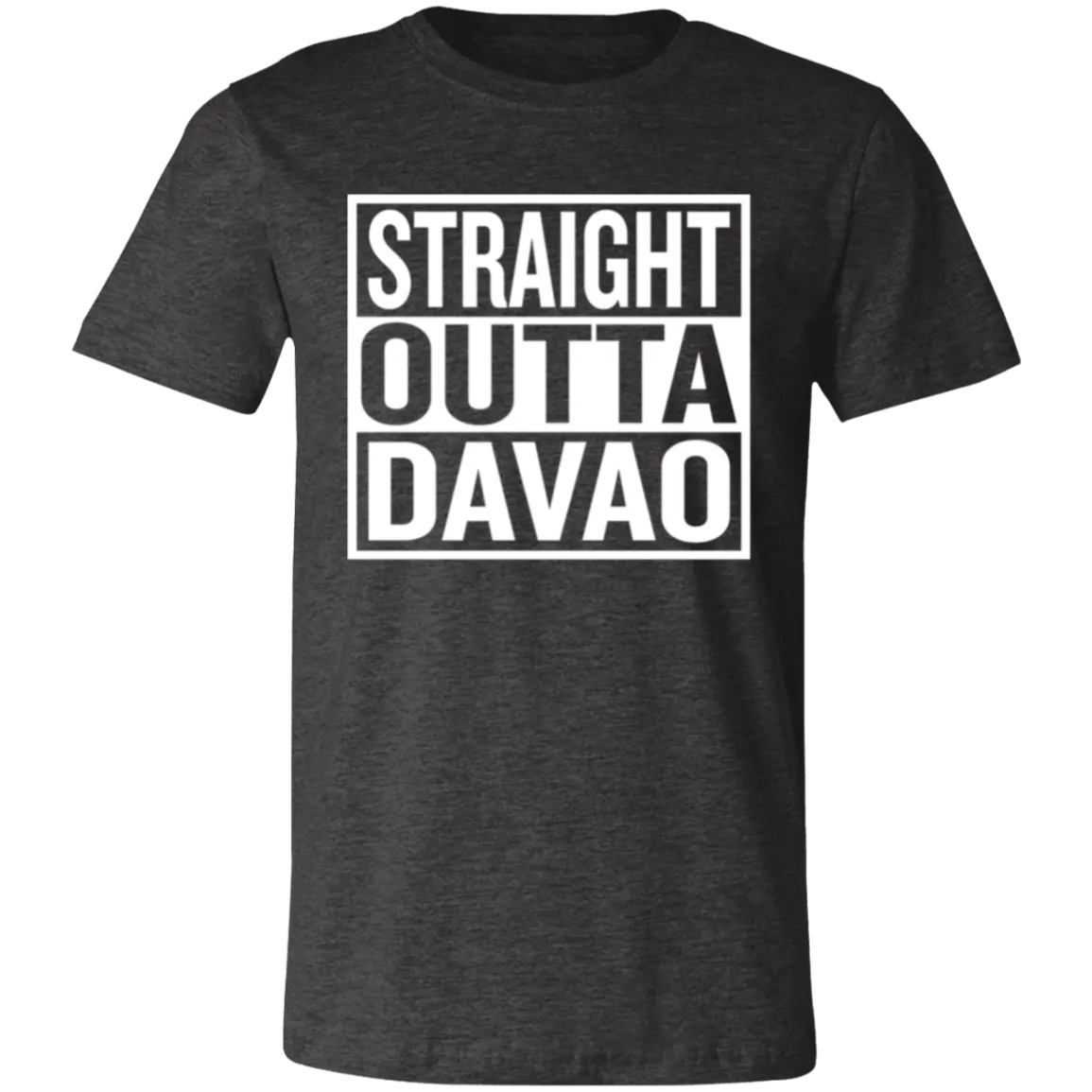 Straight Outta Davao Unisex Jersey T-Shirt