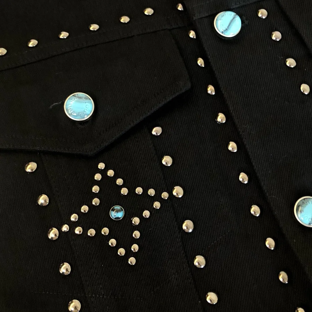 Studded Star Embellished Jacket