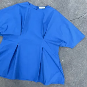 [STUDIO Collection] Volume Blouse Royal Blue