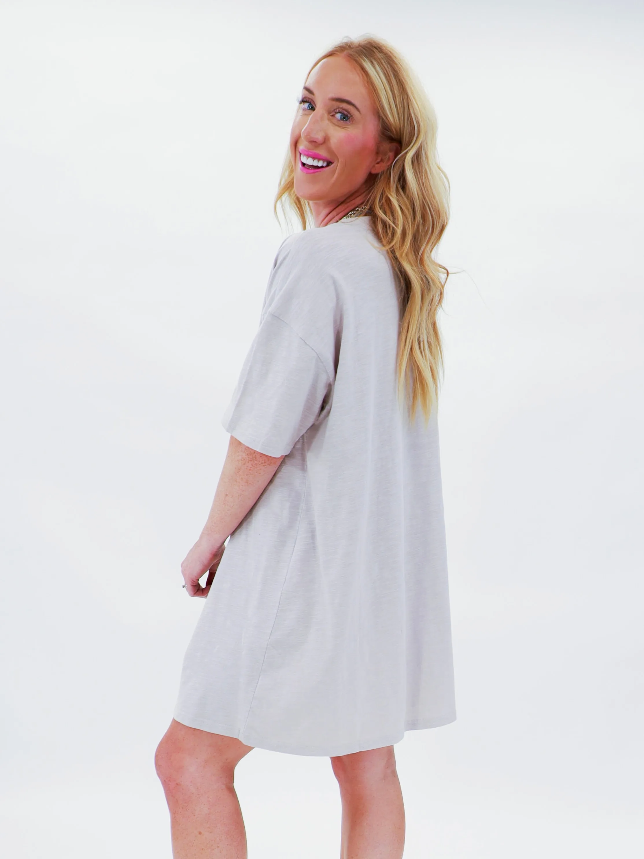 Sunday Oversized Shirt Dress