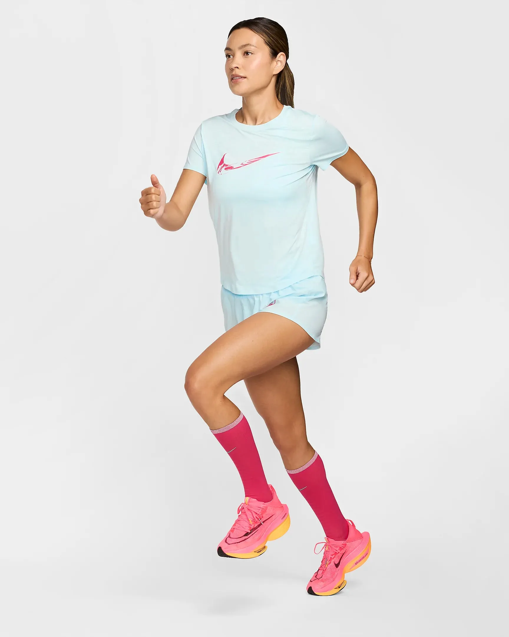 T SHIRT DONNA MAGLIA NIKE DRI-FIT RUN ESSENTIAL WOMAN TEE
