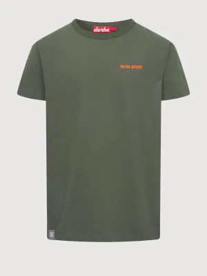 T-Shirt Olive Men Cotton | Derbe