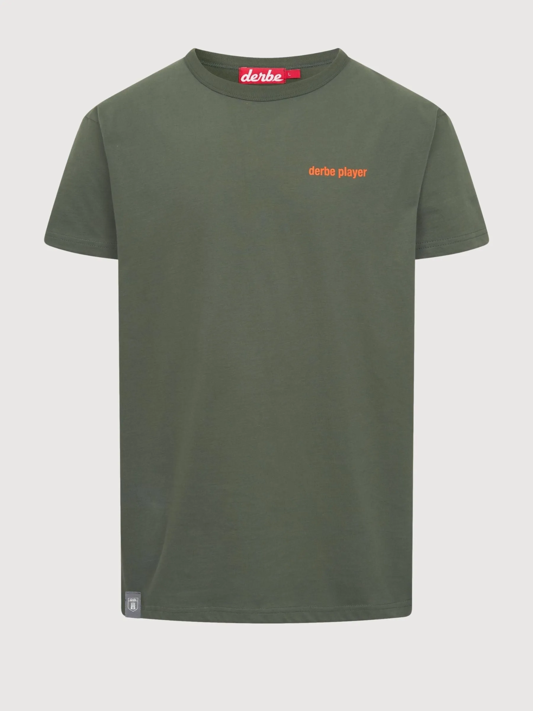 T-Shirt Olive Men Cotton | Derbe